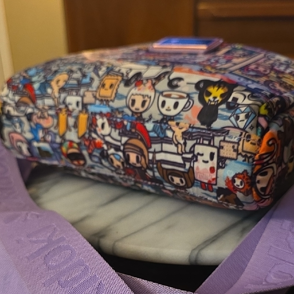 Tokidoki Crossbody Bag with Purple Strap ๐ - Picture 8 of 16